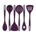 Met Lux Purple Silicone Cooking Utensil Set - 6-Piece - 10 count box