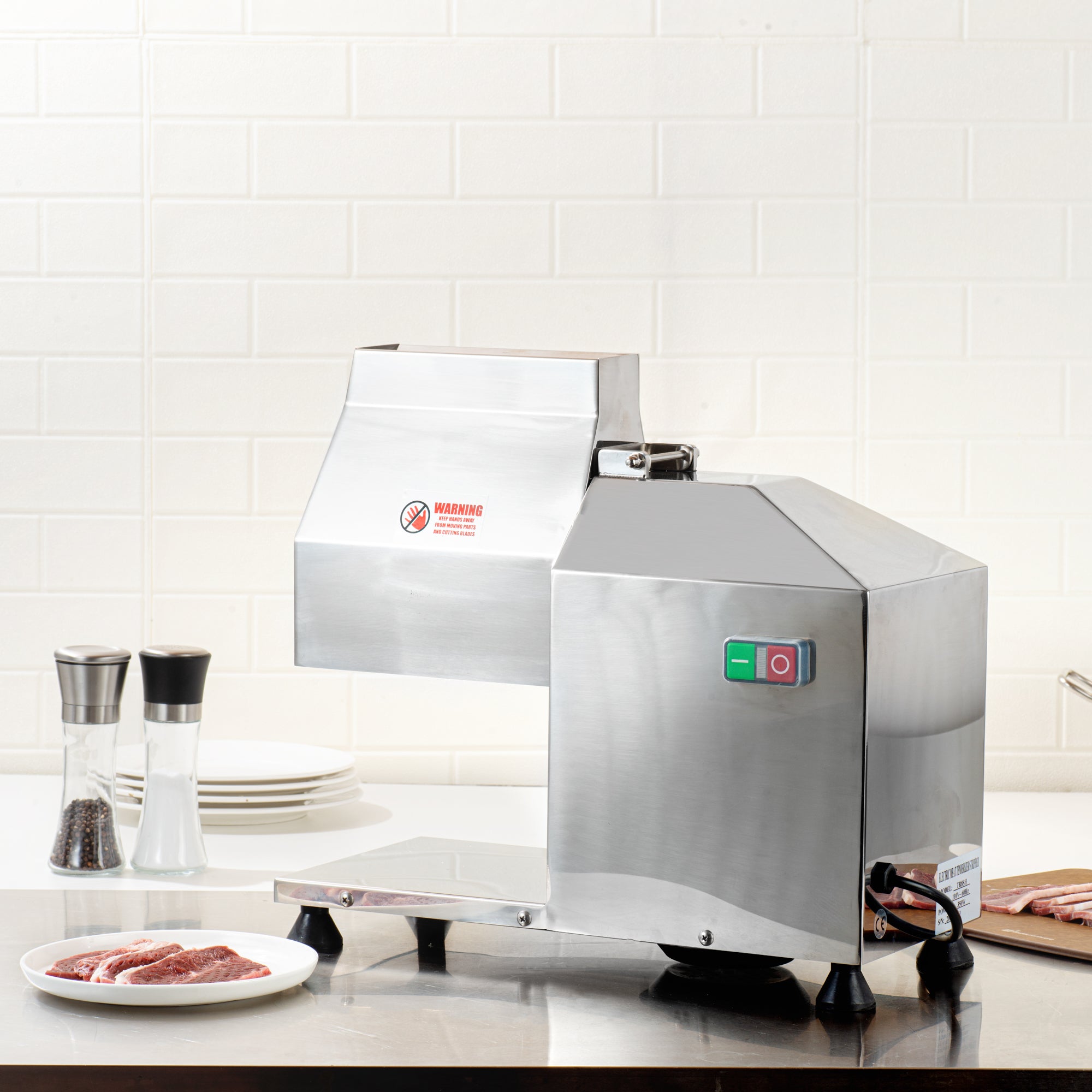 Hi Tek Stainless Steel Meat Tenderizer - 110V, 1/2 HP - 1 count box