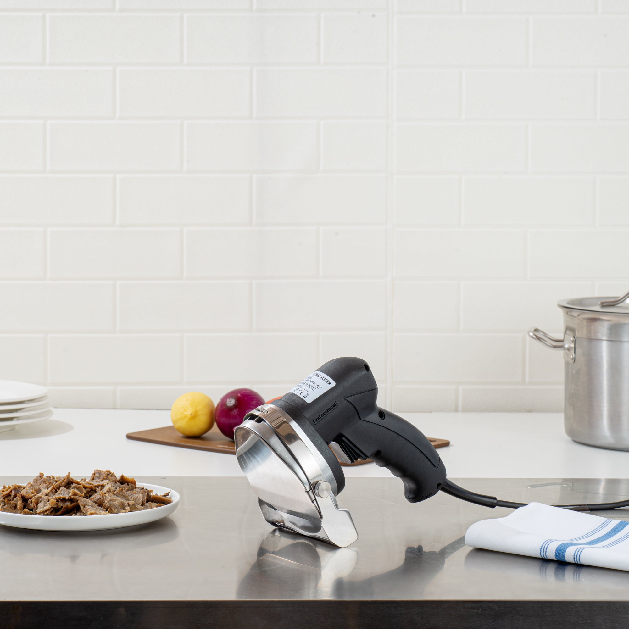 Hi Tek Kebab Slicer / Gyro Cutter - 80W, 110V - 1 count box