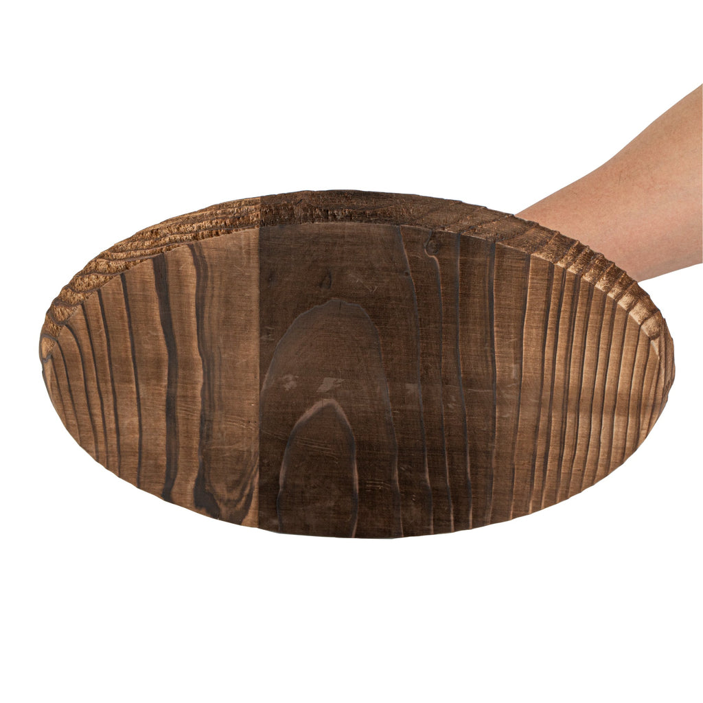 Motomori 14" Handmade Lightweight Wood Wok Lid - 10 count box
