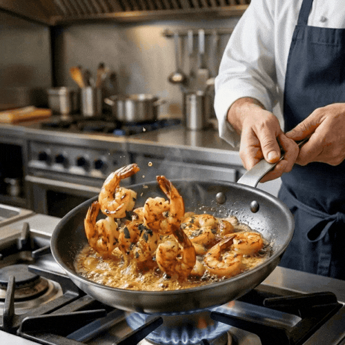 Met Lux Aluminum 10" Fry Pan - Non-Stick - 1 count box