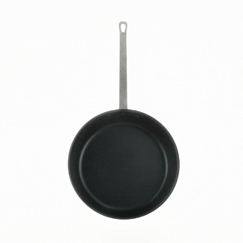 Met Lux Aluminum 12" Fry Pan - Non-Stick - 6 count box