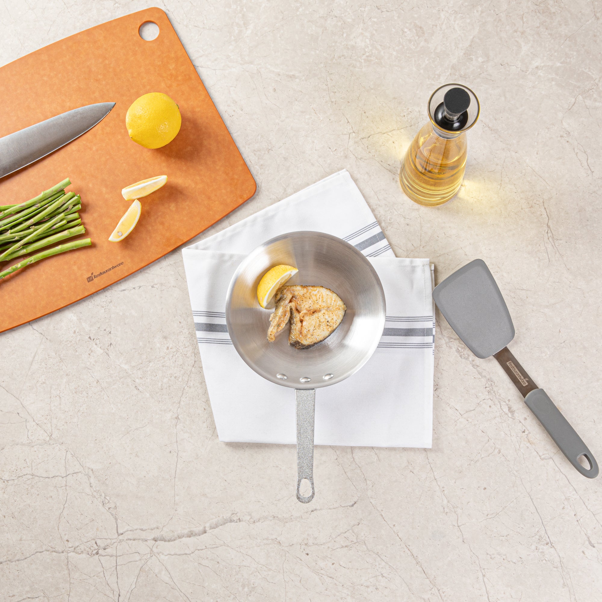 Met Lux Aluminum 7" Fry Pan - 1 count box