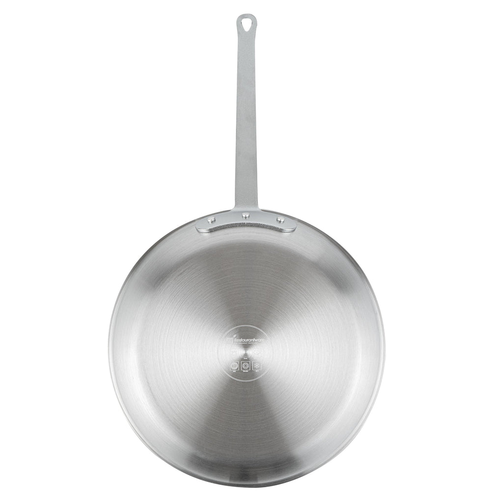 Met Lux Aluminum 14" Fry Pan - 6 count box