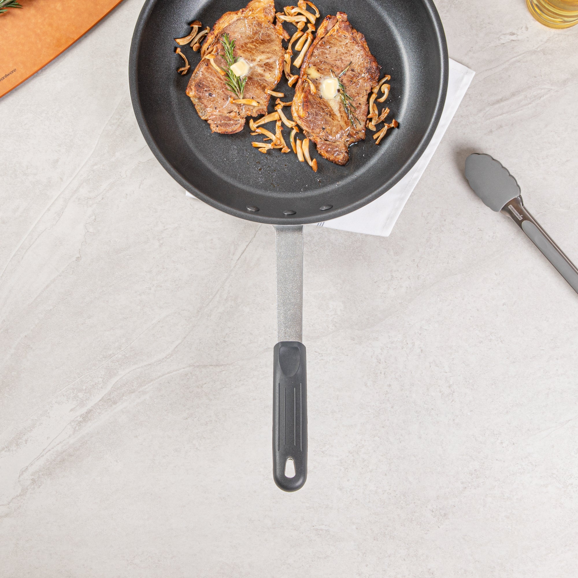 Met Lux Black Silicone Removable Pan Handle Sleeve - For 14" Aluminum Pans - 6 1/4" - 1 count box
