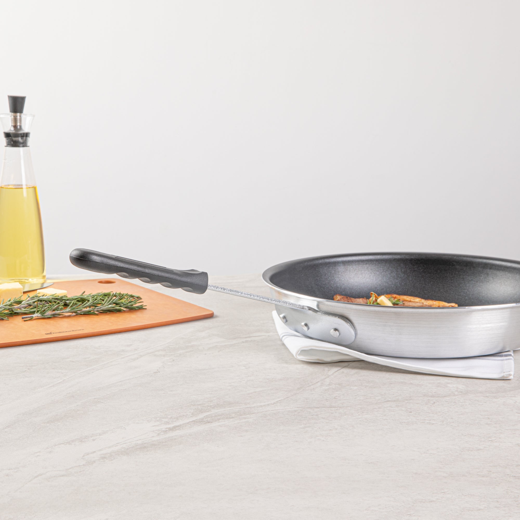 Met Lux Black Silicone Removable Pan Handle Sleeve - For 14" Aluminum Pans - 6 1/4" - 1 count box