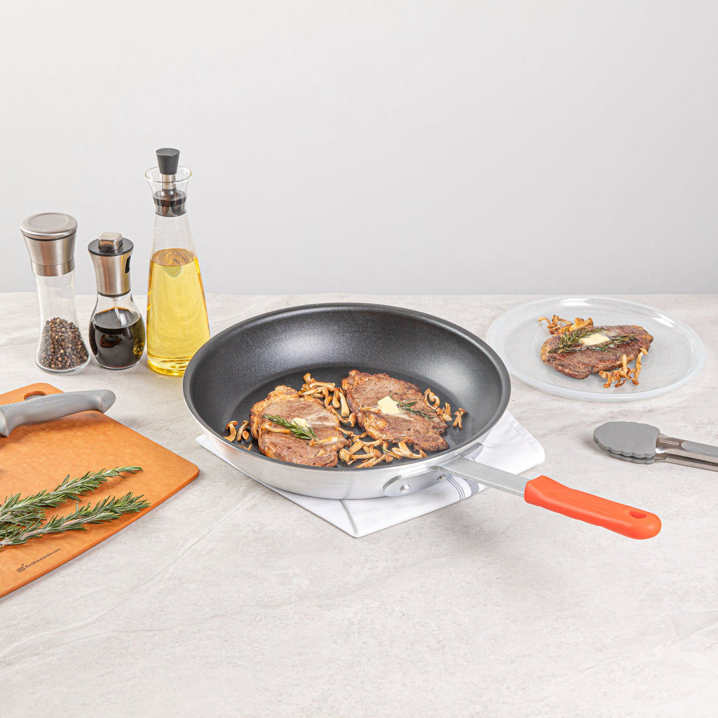 Met Lux Red Silicone Removable Pan Handle Sleeve - For 14" Aluminum Pans - 6 1/4" - 1 count box