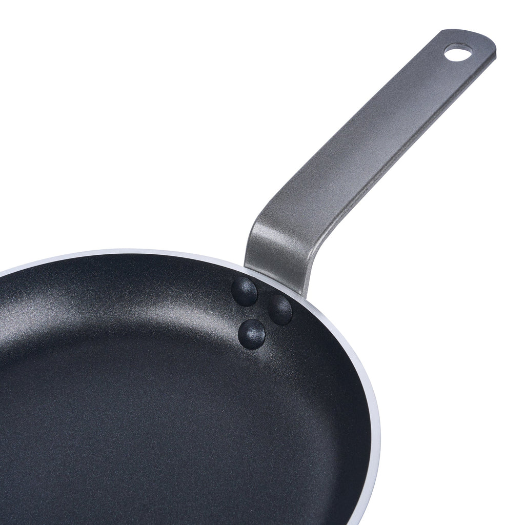 Met Lux Aluminum 8" Fry Pan - Non-Stick, Induction Ready, Heavy Duty - 1 count box