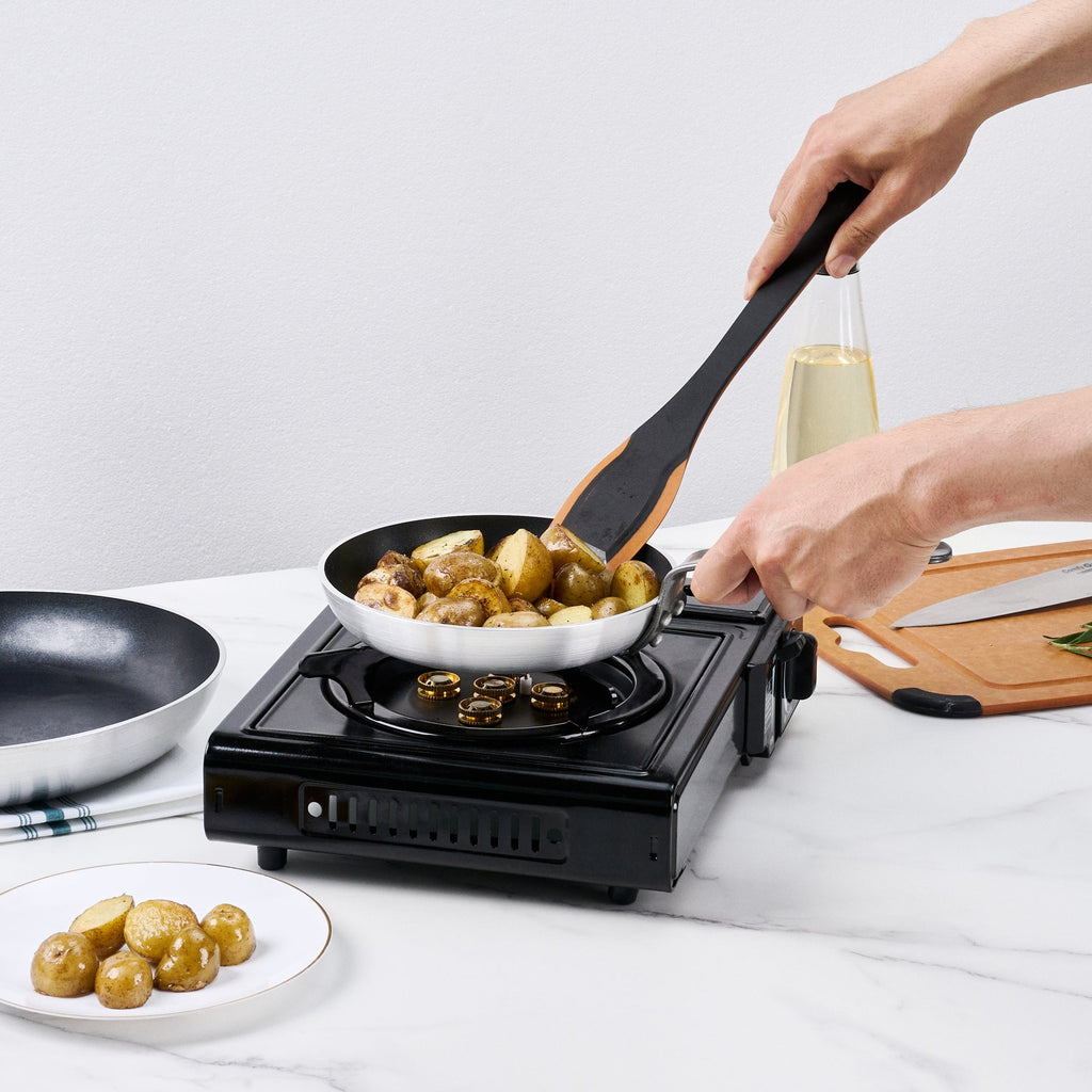 Met Lux Aluminum 8" Fry Pan - Non-Stick, Induction Ready, Heavy Duty - 1 count box