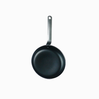 Met Lux Aluminum 9" Fry Pan - Non-Stick, Induction Ready, Heavy Duty - 1 count box
