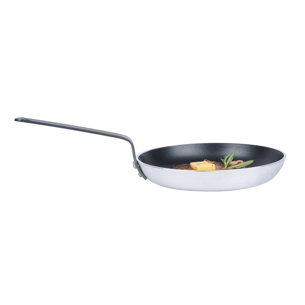 Met Lux Aluminum 9" Fry Pan - Non-Stick, Induction Ready, Heavy Duty - 6 count box