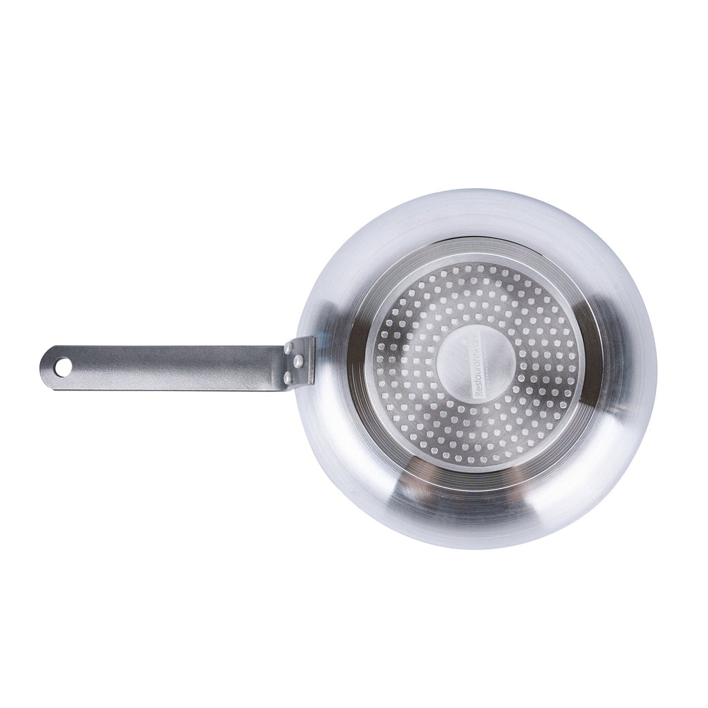 Met Lux Aluminum 9" Fry Pan - Non-Stick, Induction Ready, Heavy Duty - 6 count box