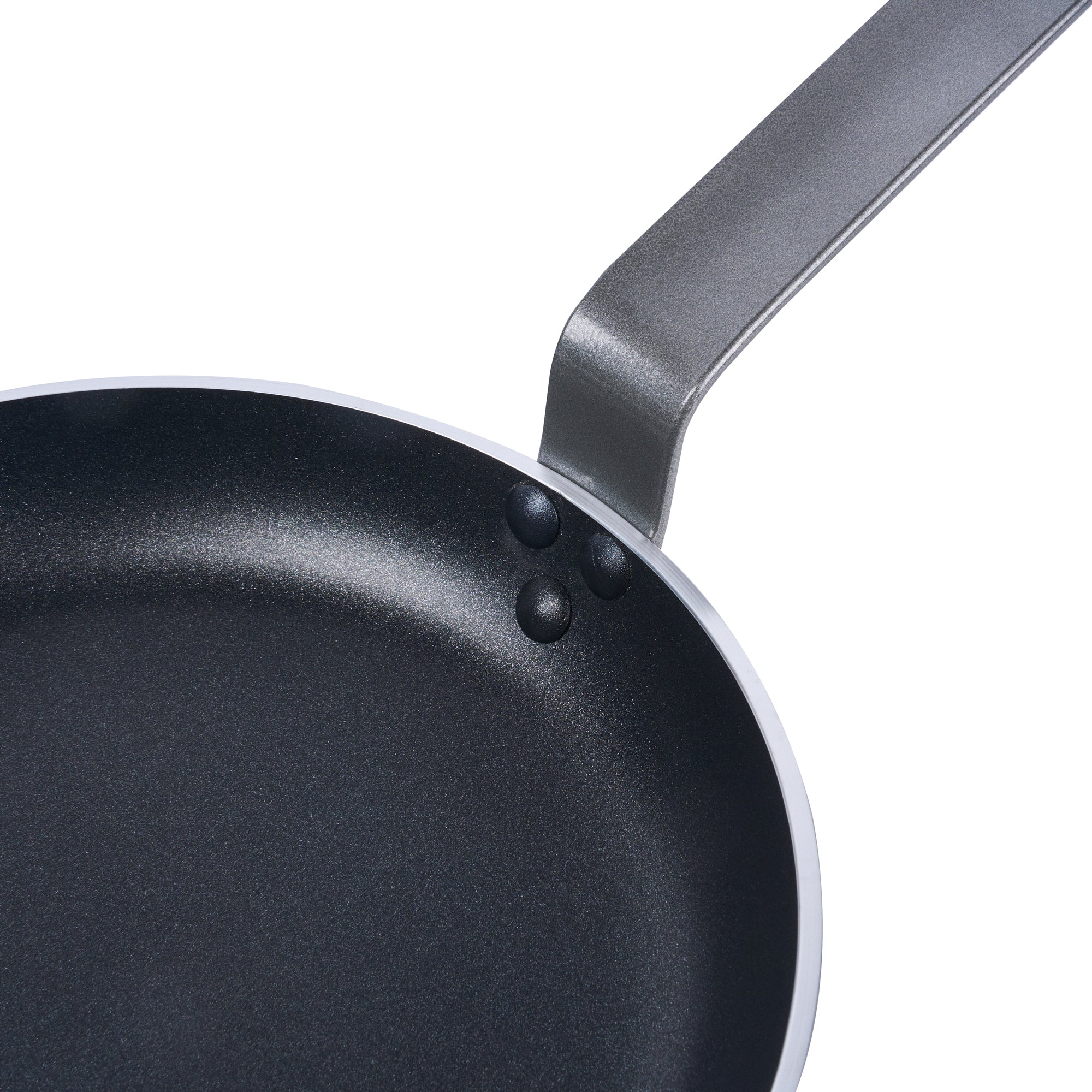 Met Lux Aluminum 9" Fry Pan - Non-Stick, Induction Ready, Heavy Duty - 6 count box