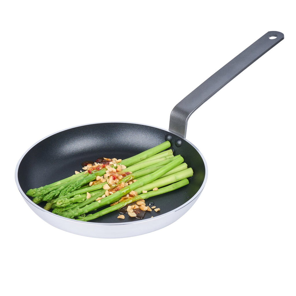 Met Lux Aluminum 10" Fry Pan - Non-Stick, Induction Ready, Heavy Duty - 1 count box
