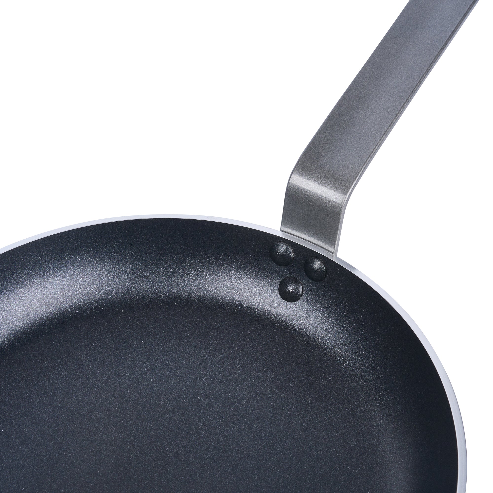 Met Lux Aluminum 10" Fry Pan - Non-Stick, Induction Ready, Heavy Duty - 1 count box