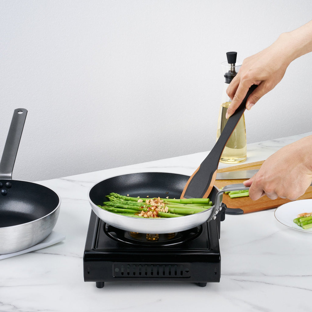 Met Lux Aluminum 10" Fry Pan - Non-Stick, Induction Ready, Heavy Duty - 6 count box