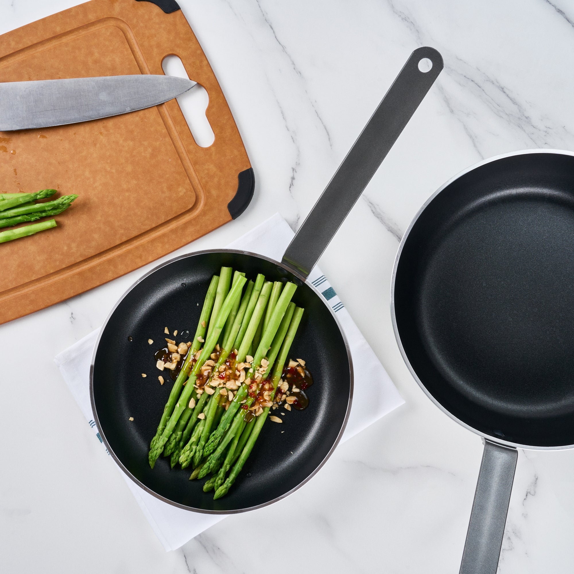 Met Lux Aluminum 10" Fry Pan - Non-Stick, Induction Ready, Heavy Duty - 6 count box