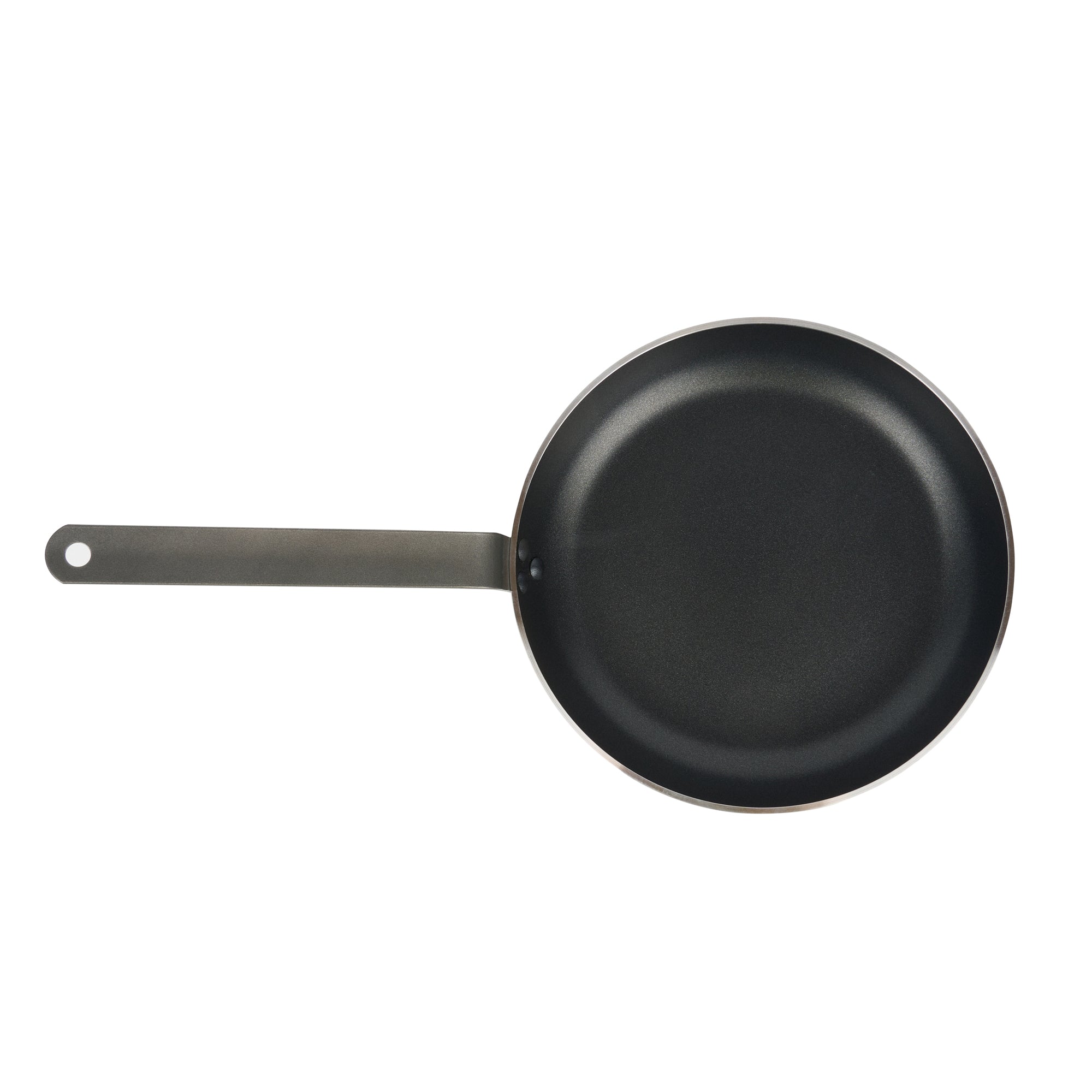 Met Lux Aluminum 11" Fry Pan - Non-Stick, Induction Ready, Heavy Duty - 6 count box