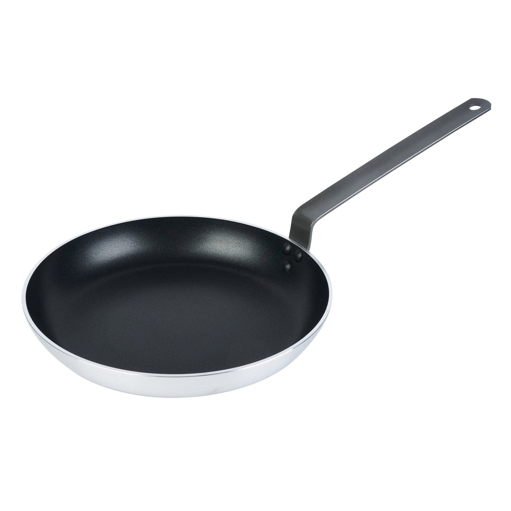 Met Lux Aluminum 12" Fry Pan - Non-Stick, Induction Ready, Heavy Duty - 1 count box