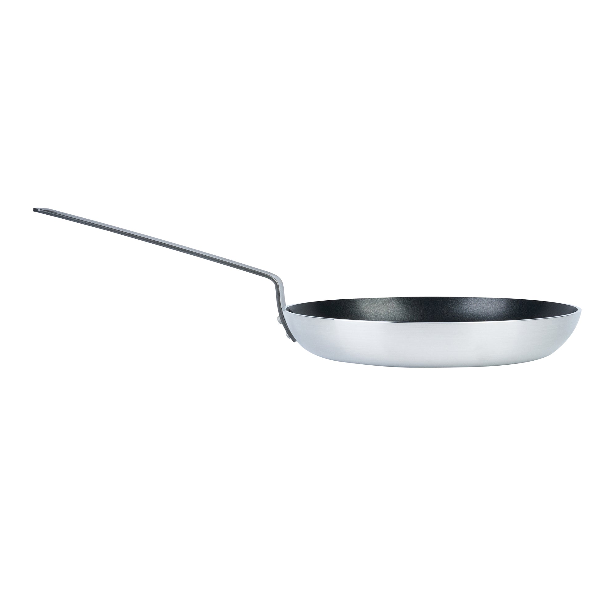 Met Lux Aluminum 12" Fry Pan - Non-Stick, Induction Ready, Heavy Duty - 1 count box