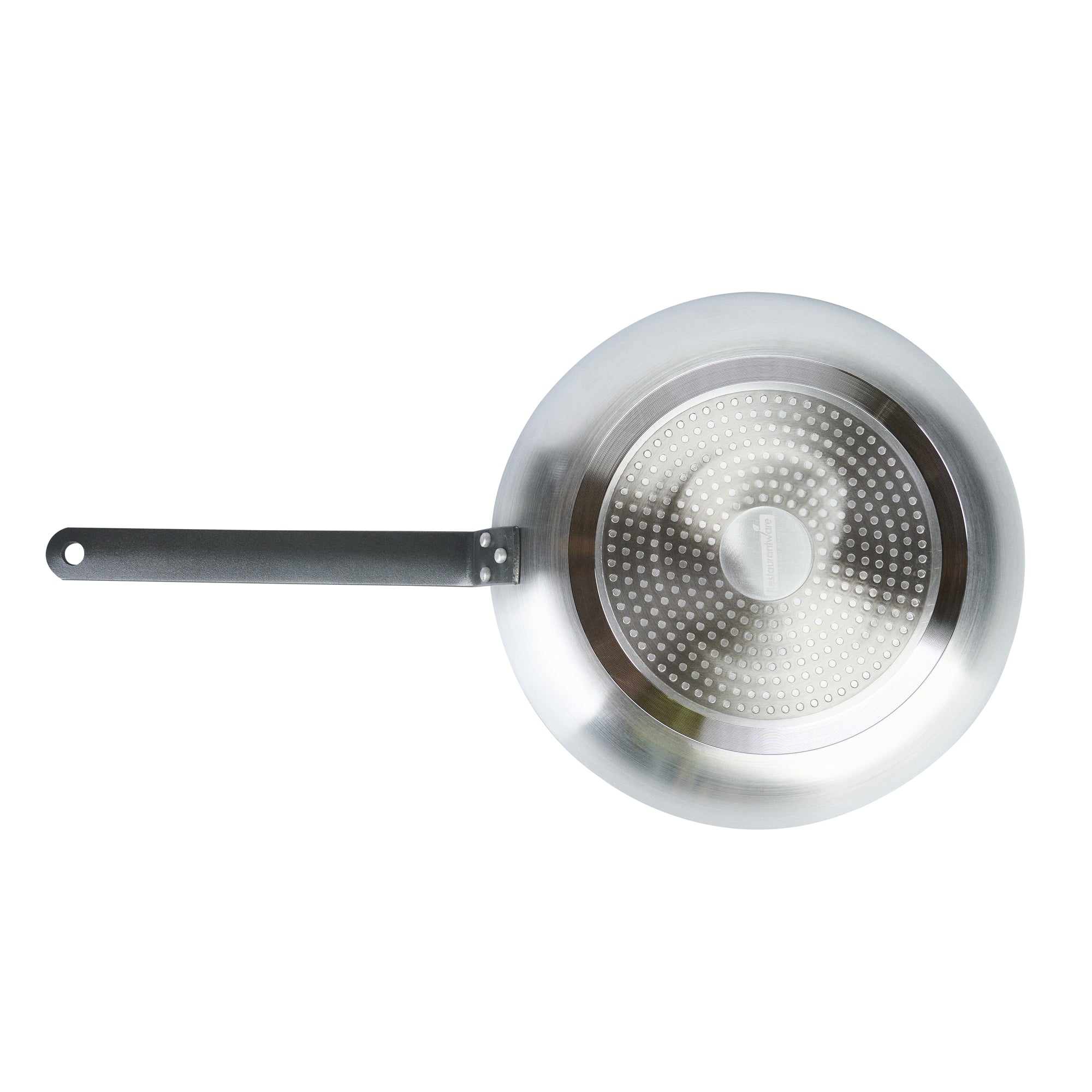 Met Lux Aluminum 12" Fry Pan - Non-Stick, Induction Ready, Heavy Duty - 6 count box