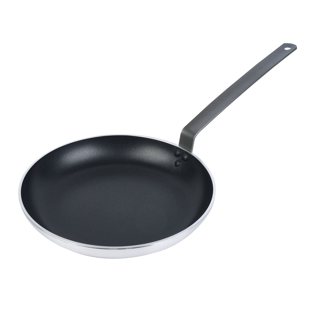 Met Lux Aluminum 13" Fry Pan - Non-Stick, Induction Ready, Heavy Duty - 1 count box