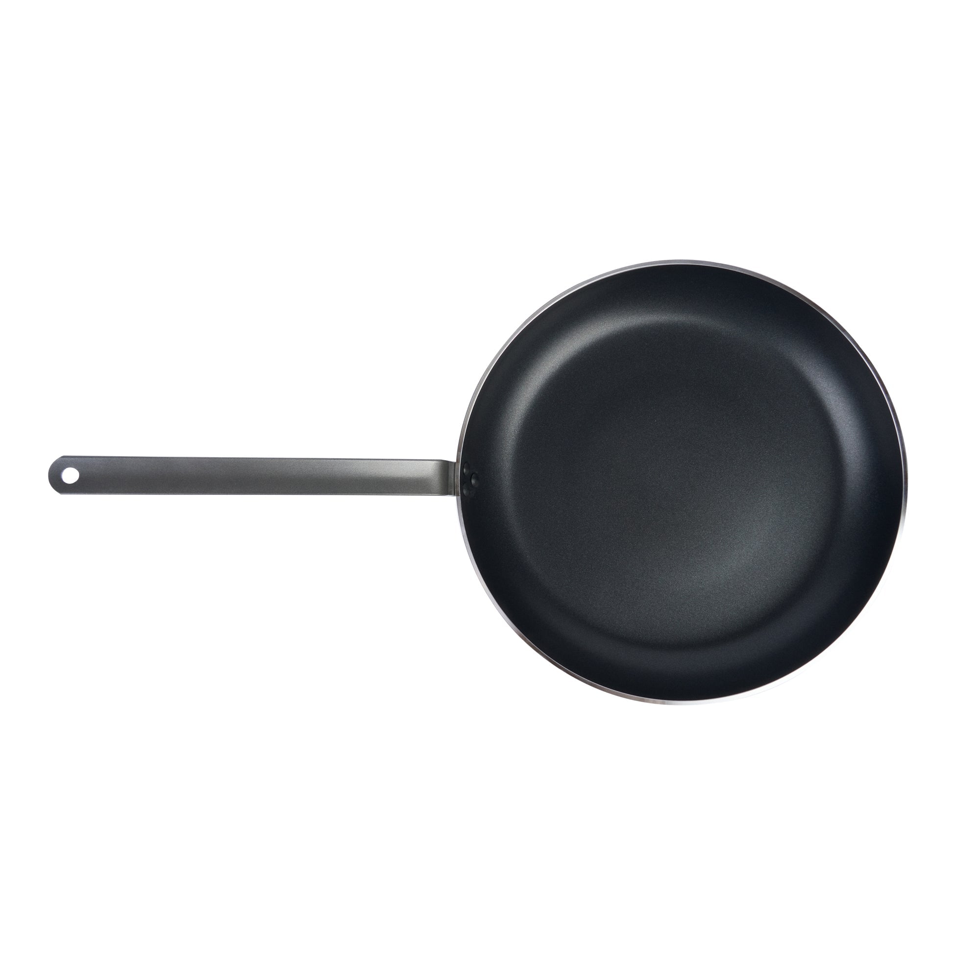 Met Lux Aluminum 13" Fry Pan - Non-Stick, Induction Ready, Heavy Duty - 6 count box