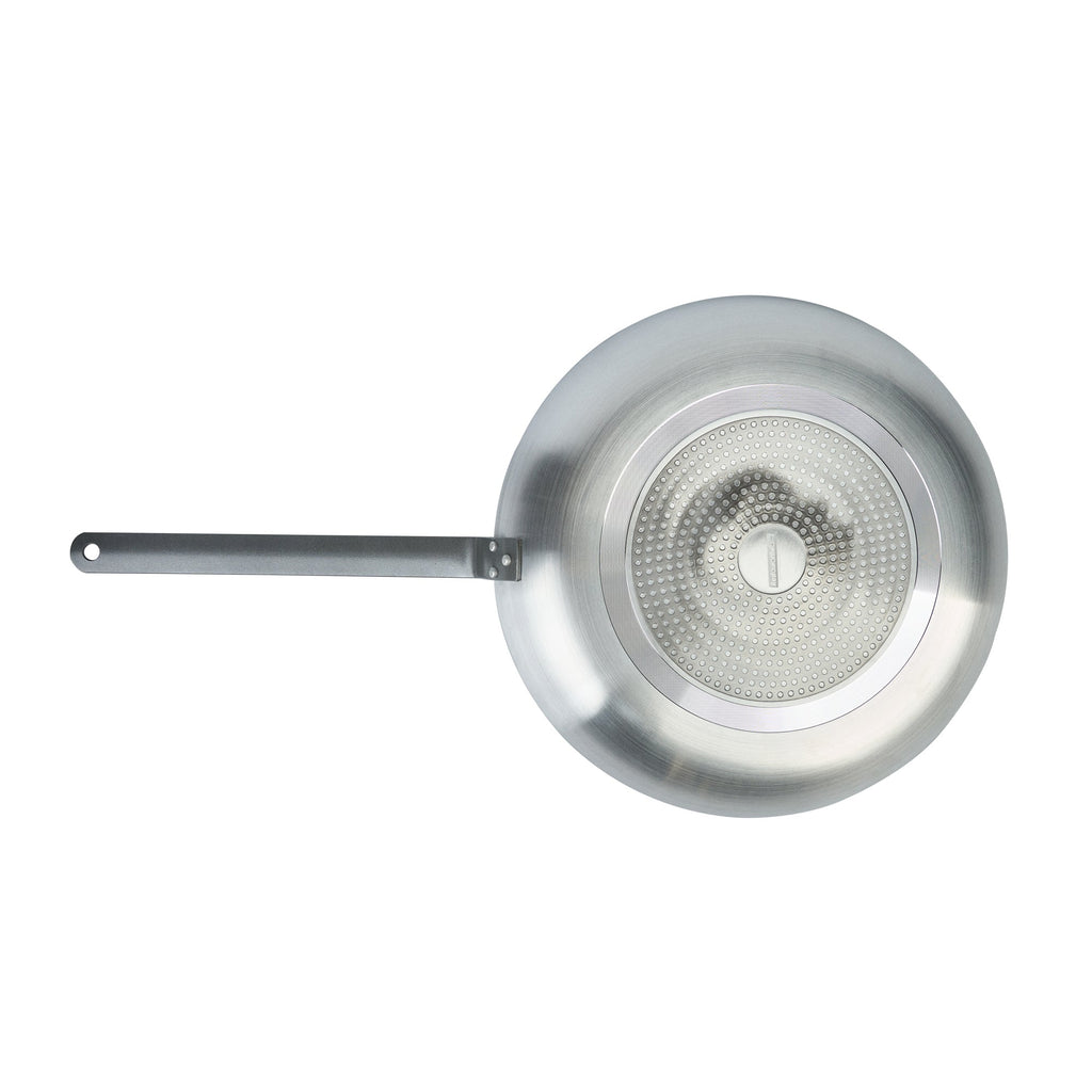 Met Lux Aluminum 13" Fry Pan - Non-Stick, Induction Ready, Heavy Duty - 6 count box