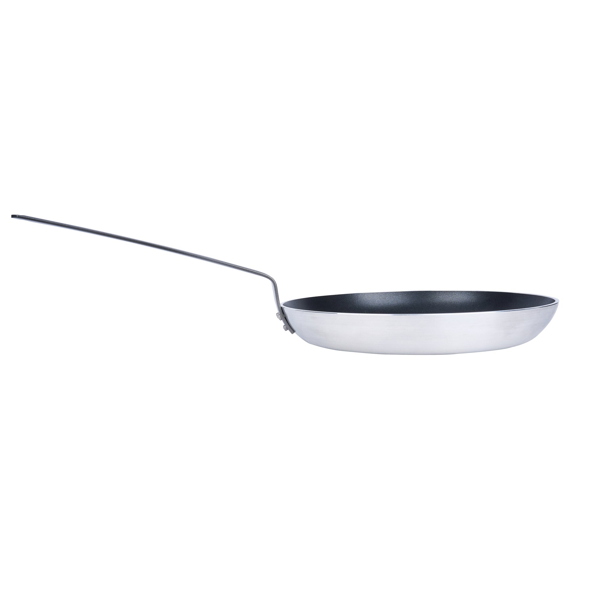 Met Lux Aluminum 14" Fry Pan - Non-Stick, Induction Ready, Heavy Duty - 1 count box
