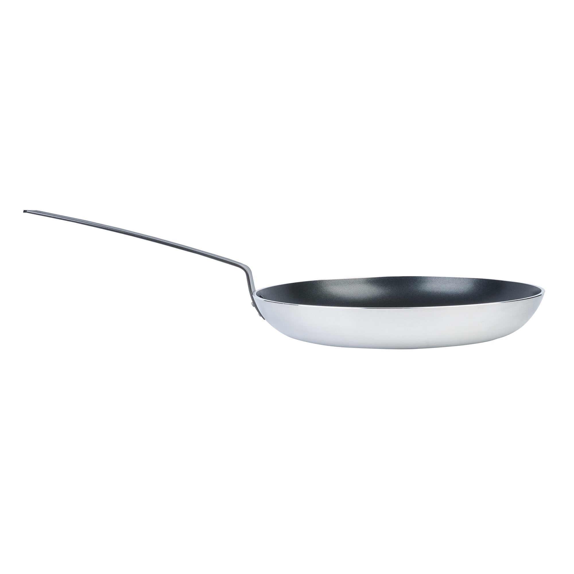 Met Lux Aluminum 16" Fry Pan - Non-Stick, Induction Ready, Heavy Duty - 6 count box