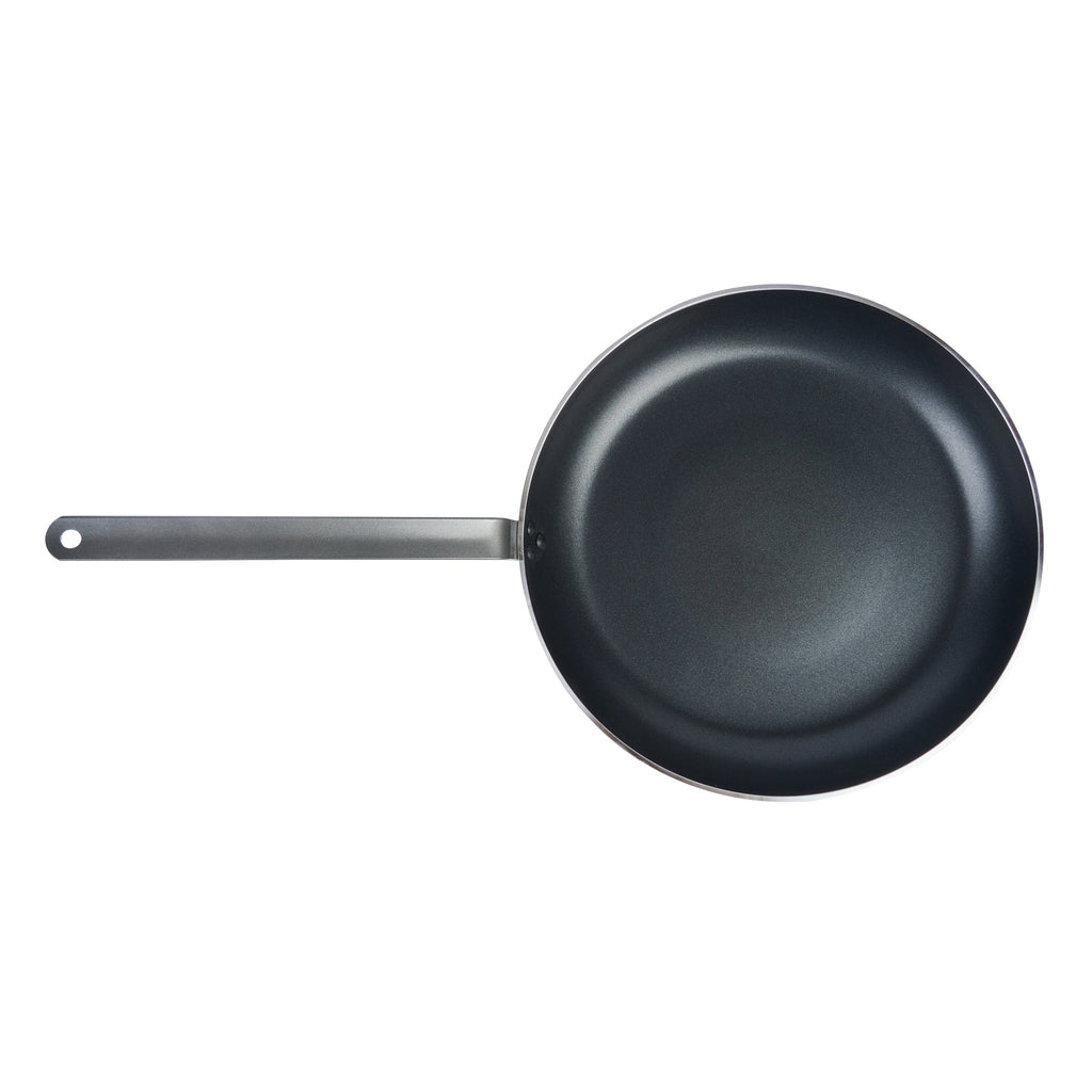 Met Lux Aluminum 16" Fry Pan - Non-Stick, Induction Ready, Heavy Duty - 6 count box
