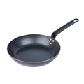 Met Lux Black Carbon Steel 9 1/2" Fry Pan -1 count box