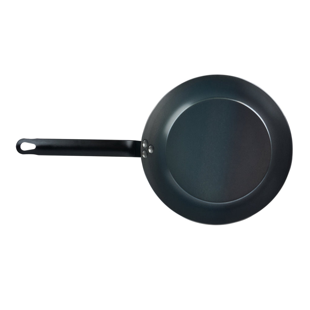 Met Lux Black Carbon Steel 10" Fry Pan - 1 count box