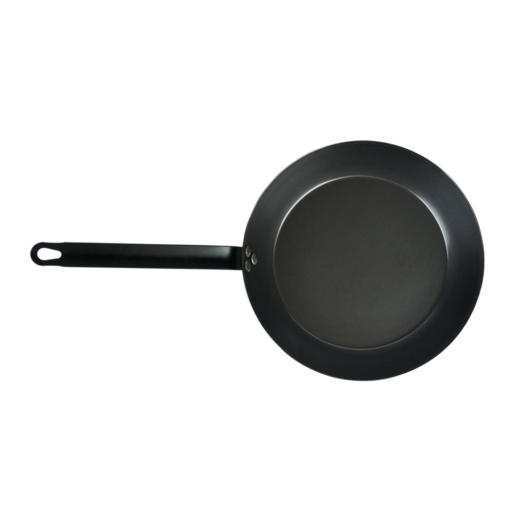 Met Lux Black Carbon Steel 12" Fry Pan - 1 count box