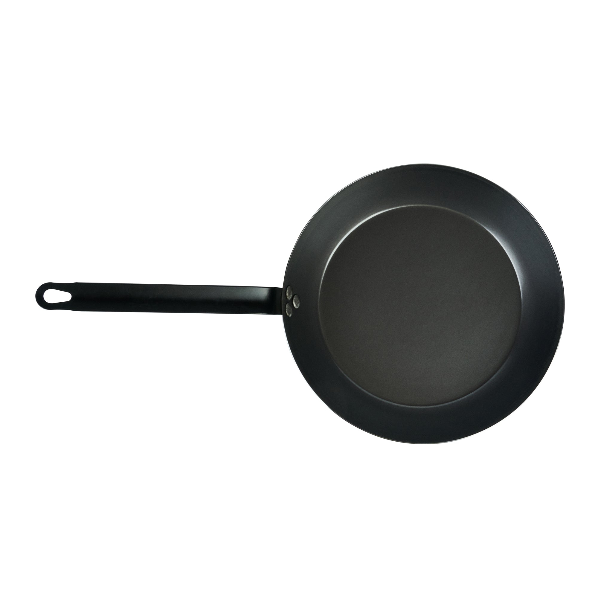 Met Lux Black Carbon Steel 12" Fry Pan - 1 count box