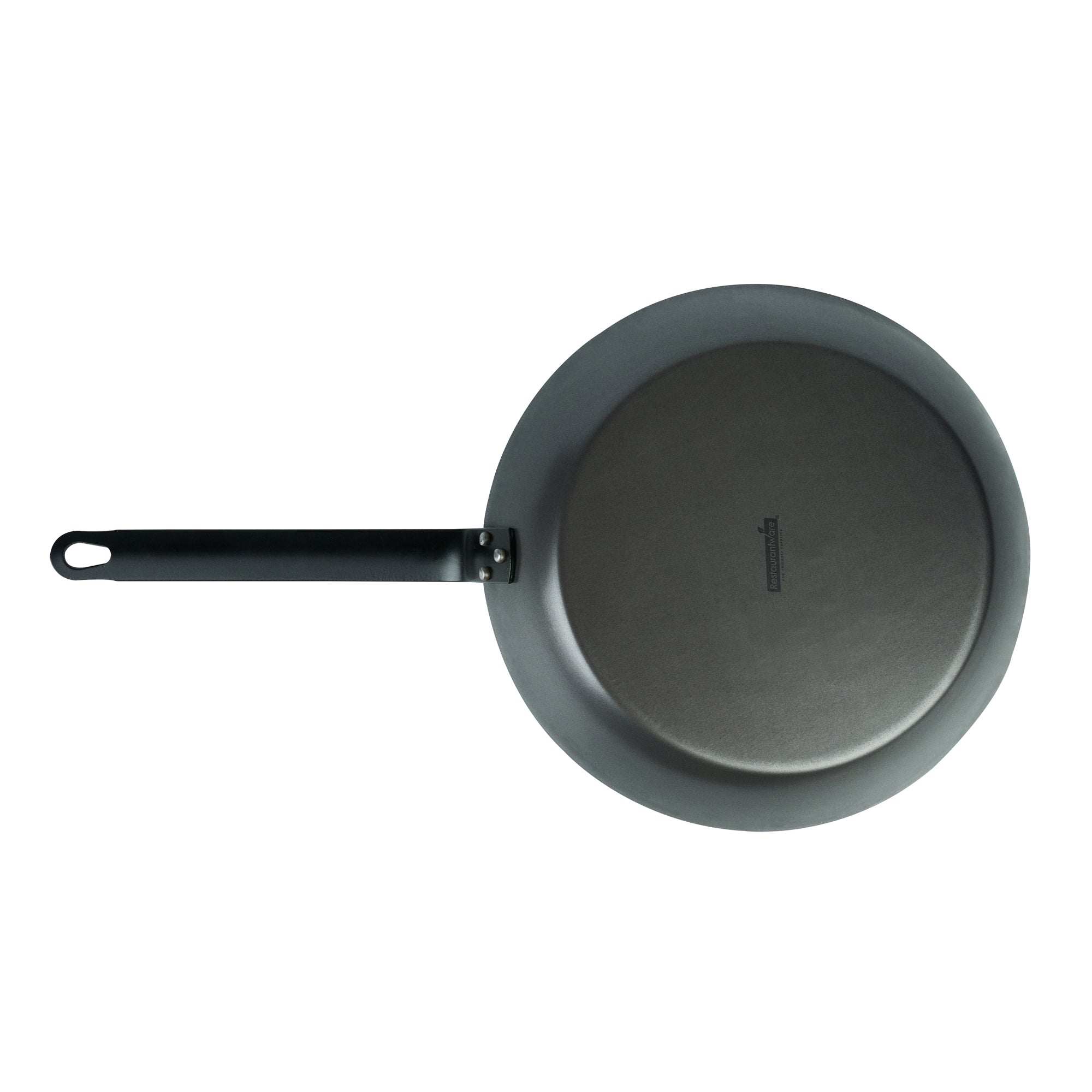 Met Lux Black Carbon Steel 12" Fry Pan - 1 count box