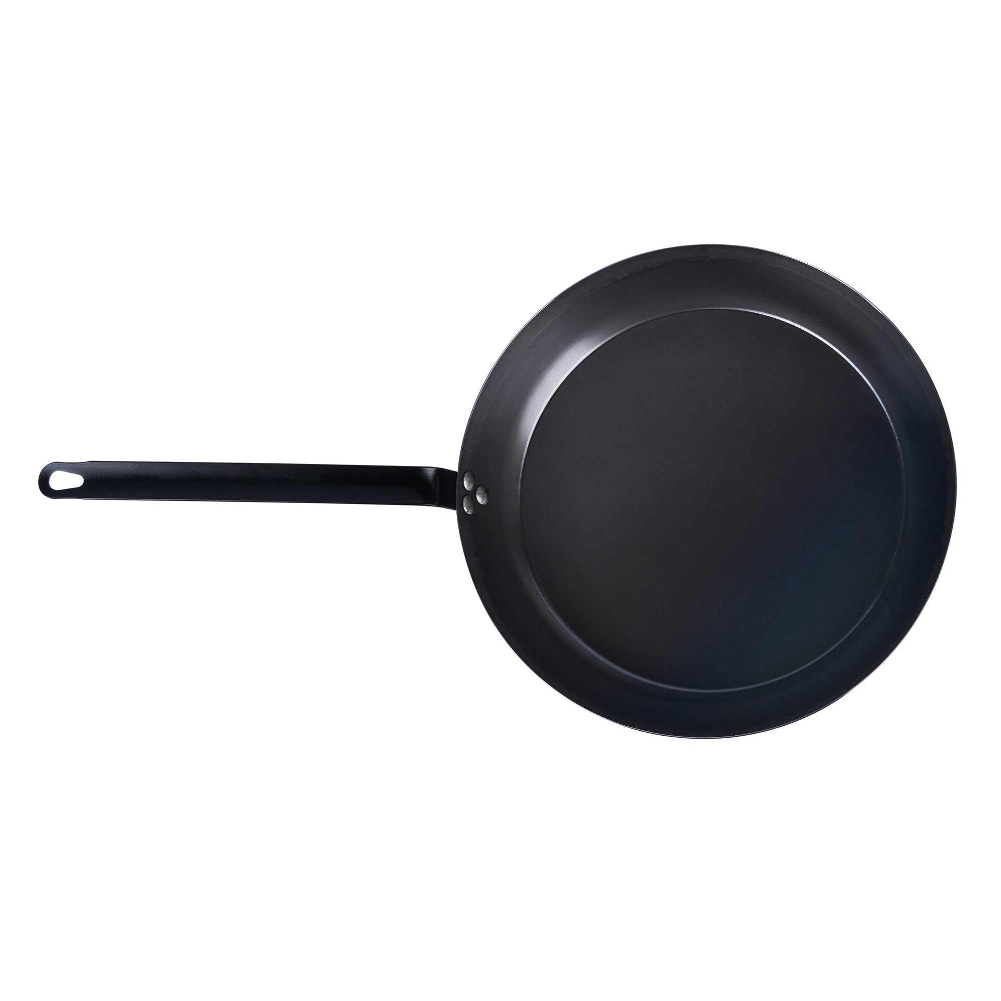 Met Lux Black Carbon Steel 14" Fry Pan - 1 count box