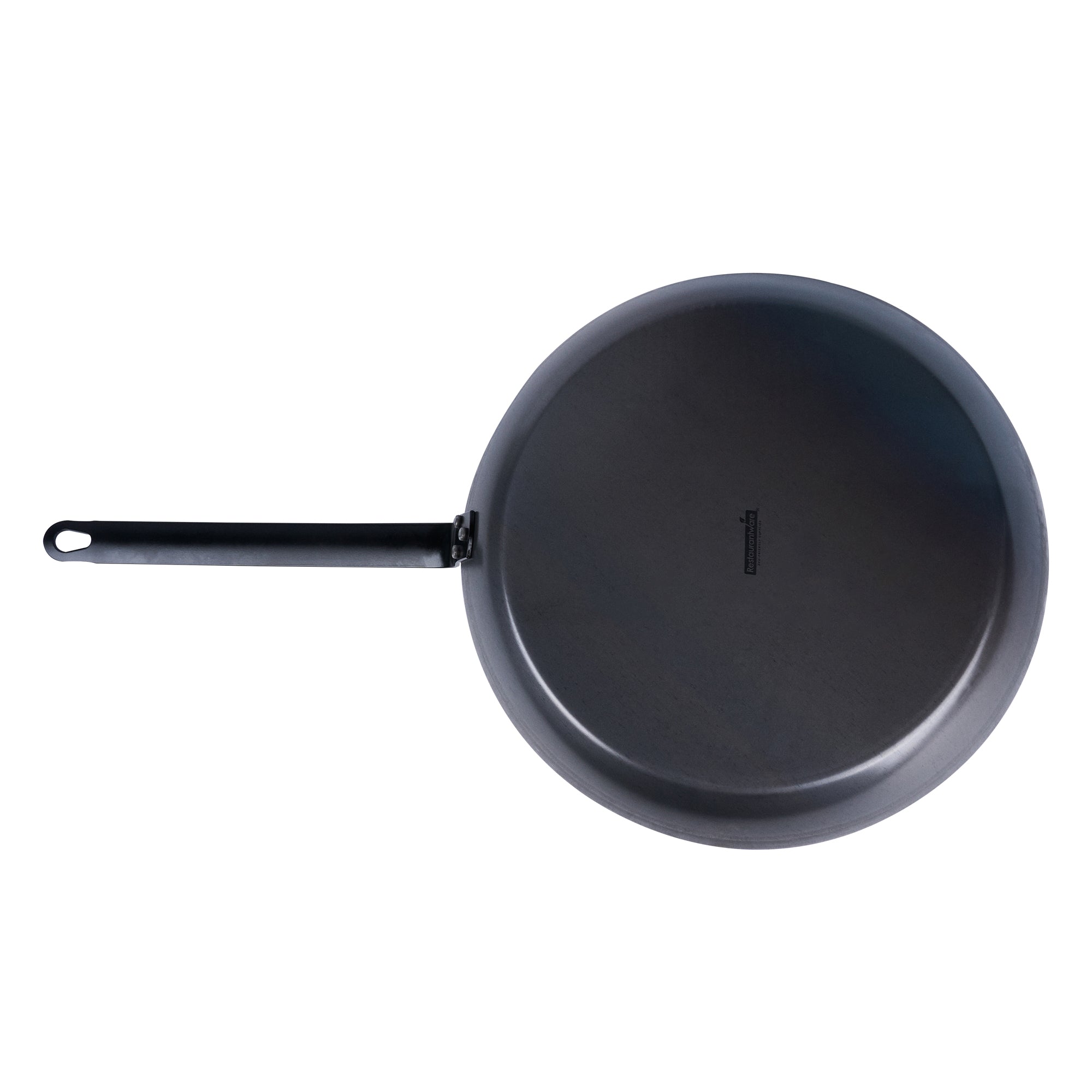 Met Lux Black Carbon Steel 14" Fry Pan - 1 count box