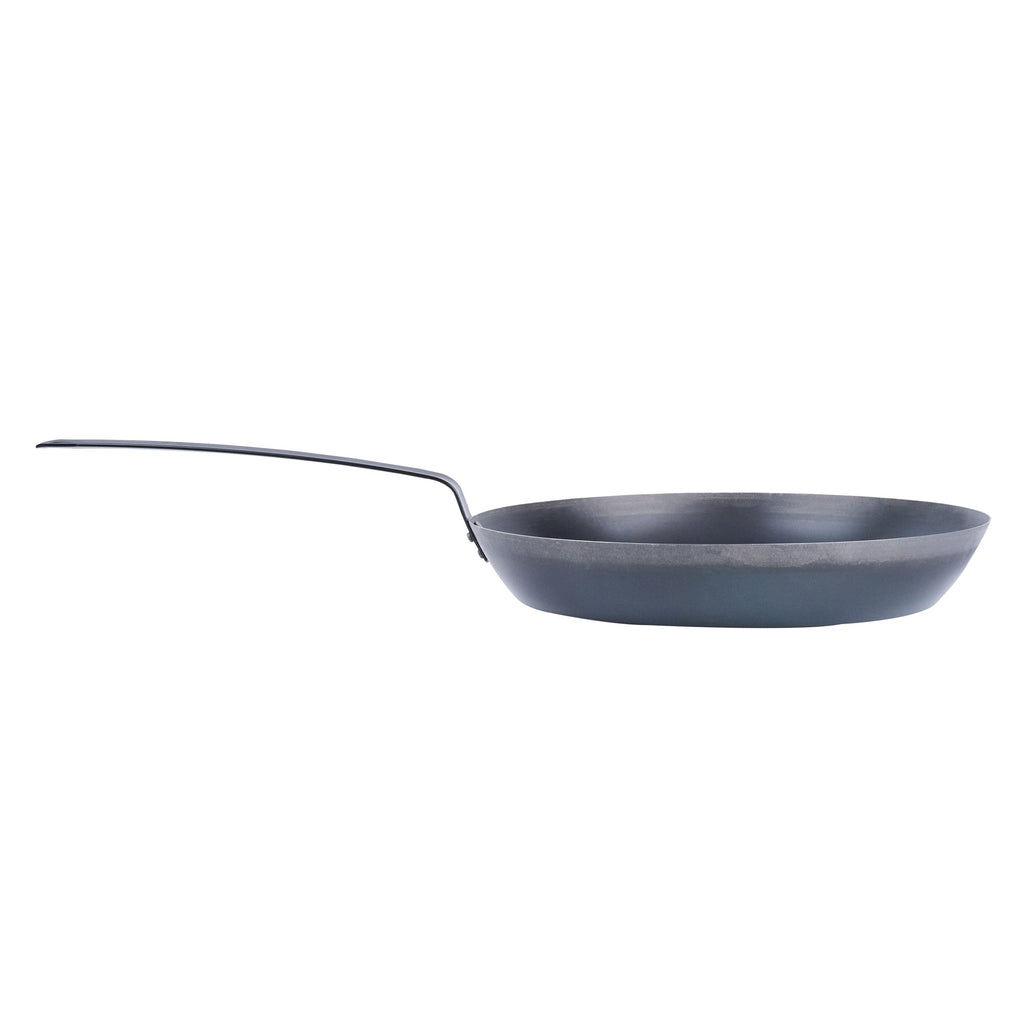 Met Lux Black Carbon Steel 16" Fry Pan - 1 count box