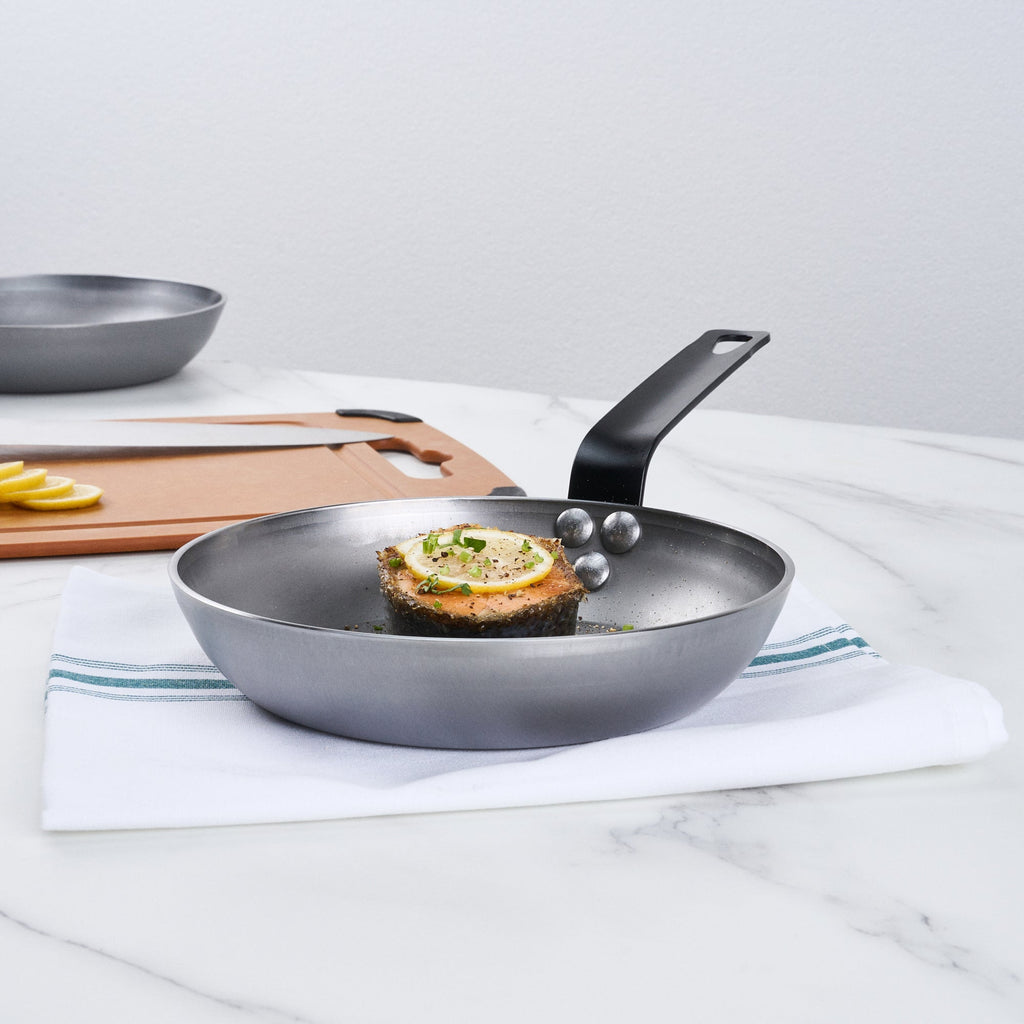 Met Lux Carbon Steel 8" Fry Pan - 1 count box