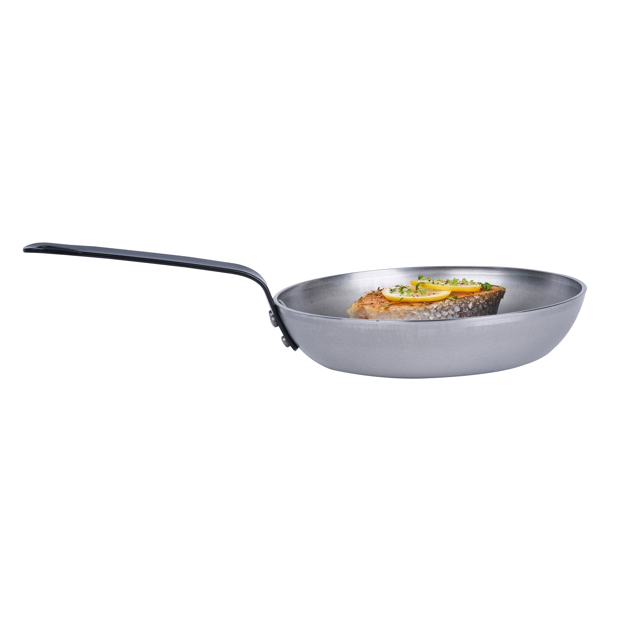 Met Lux Carbon Steel 8" Fry Pan - 1 count box