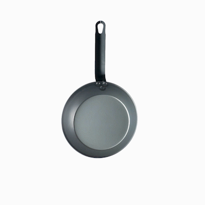 Met Lux Carbon Steel 8" Fry Pan - 1 count box