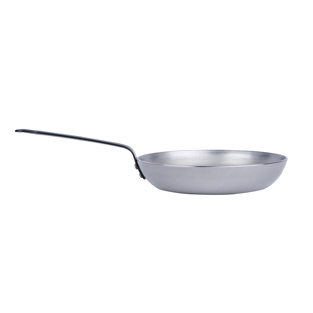 Met Lux Carbon Steel 9 1/2" Fry Pan - 6 count box