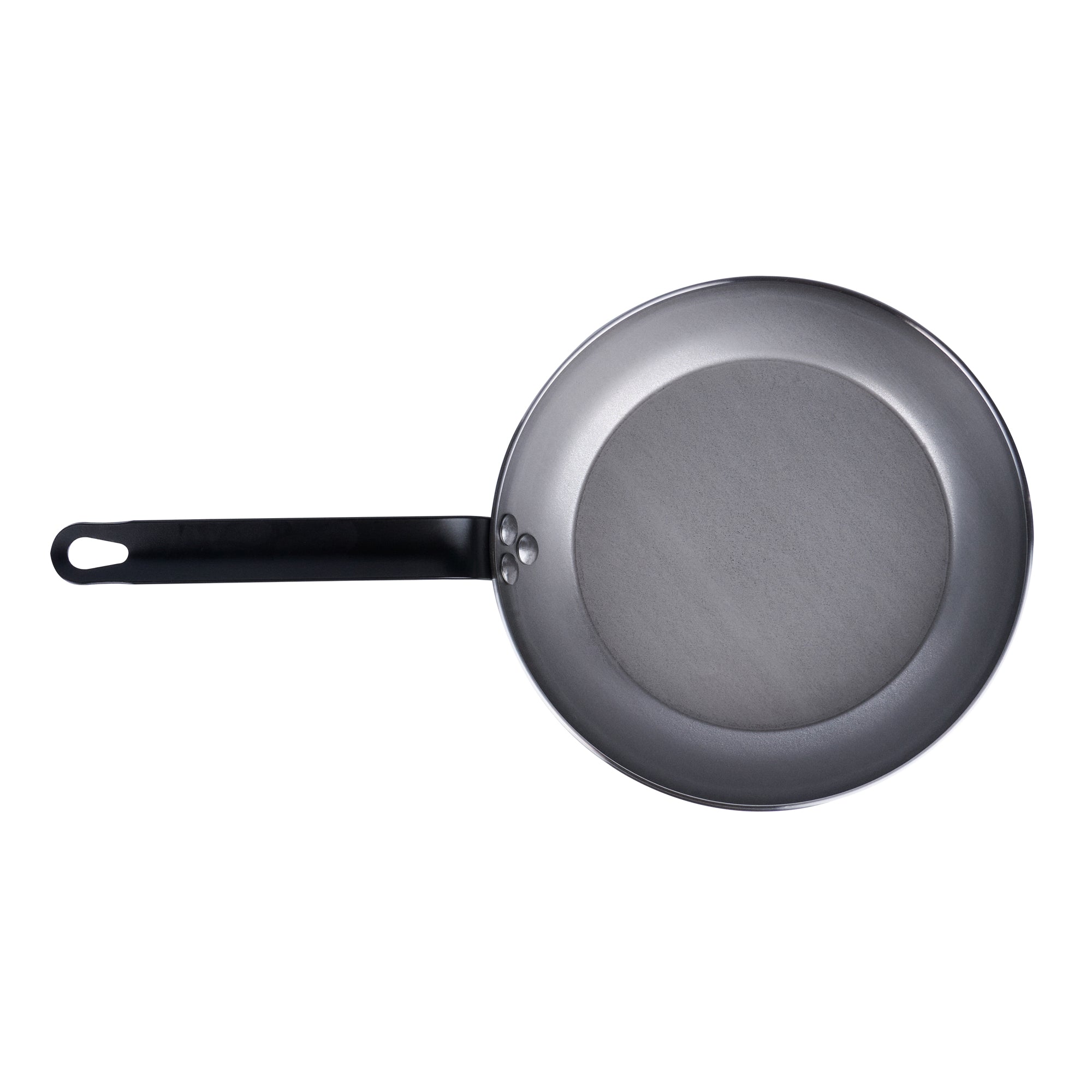 Met Lux Carbon Steel 9 1/2" Fry Pan - 6 count box