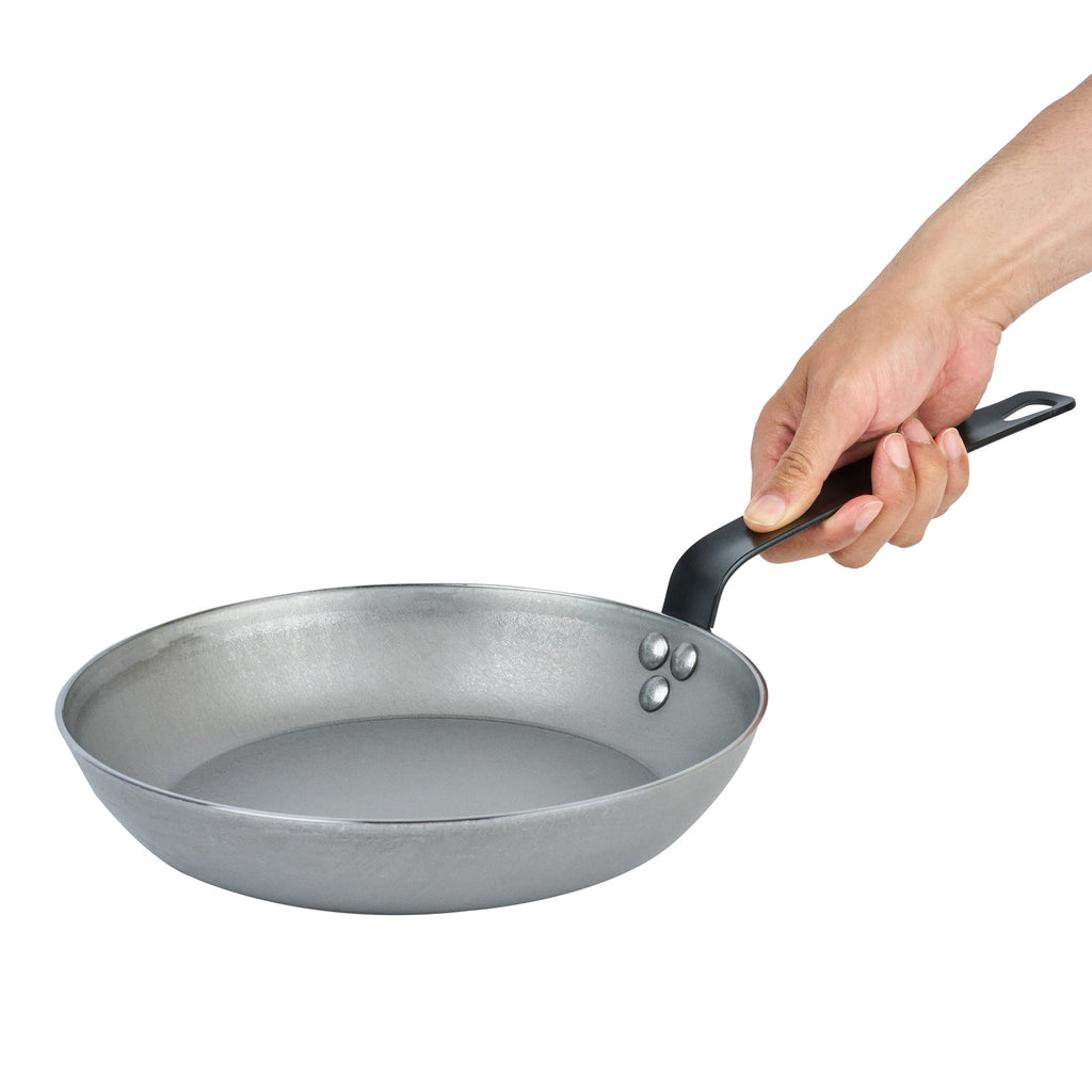 Met Lux Carbon Steel 10" Fry Pan - 1 count box