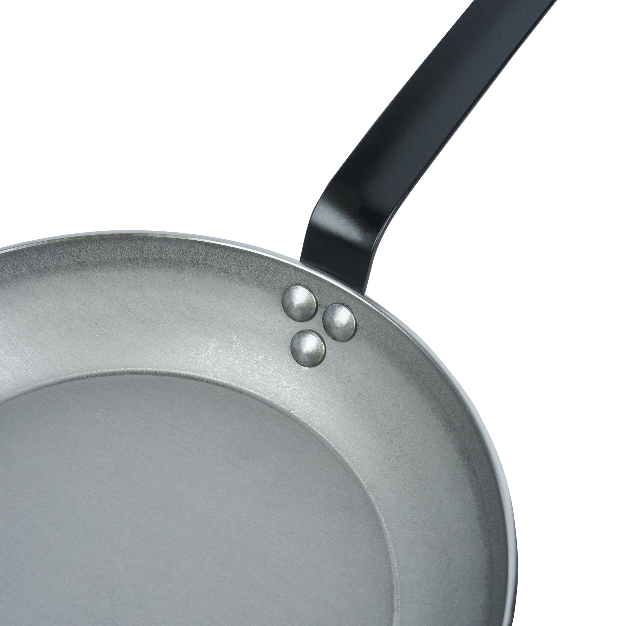 Met Lux Carbon Steel 10" Fry Pan - 6 count box