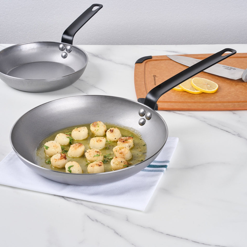 Met Lux Carbon Steel 11" Fry Pan - 1 count box