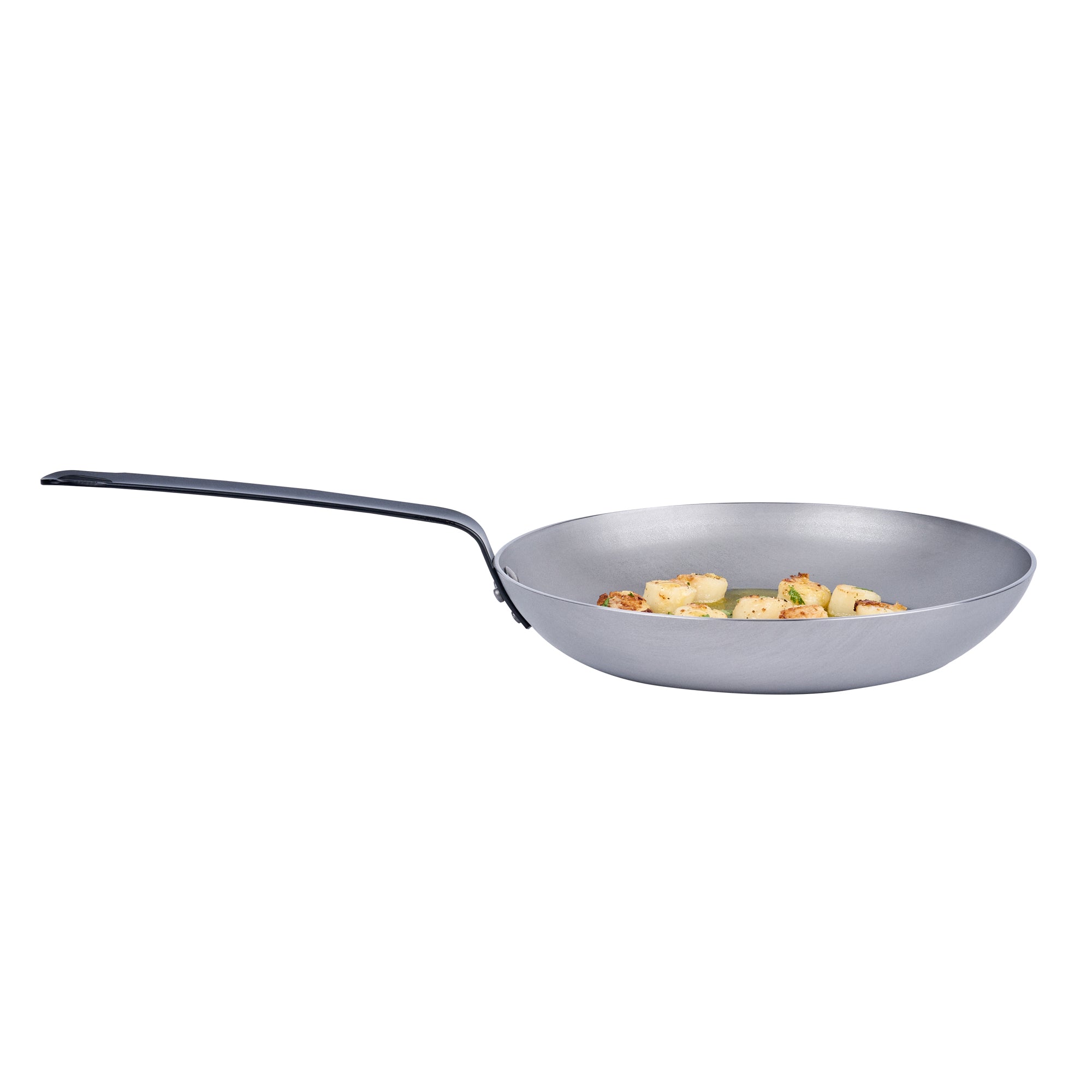Met Lux Carbon Steel 11" Fry Pan - 6 count box
