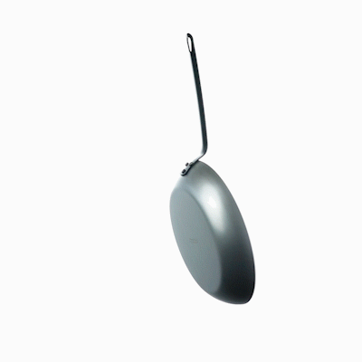 Met Lux Carbon Steel 11" Fry Pan - 6 count box