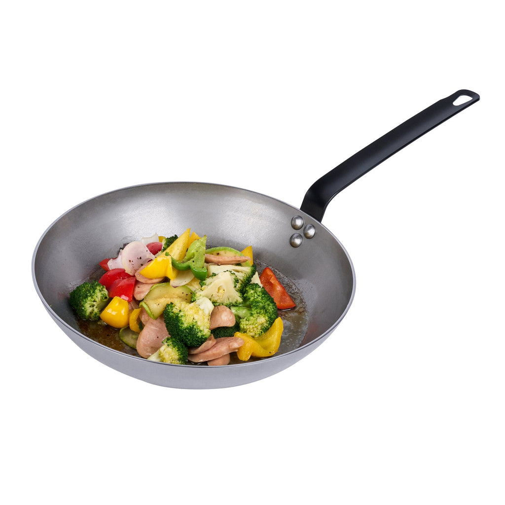 Met Lux Carbon Steel 12" Fry Pan - 1 count box